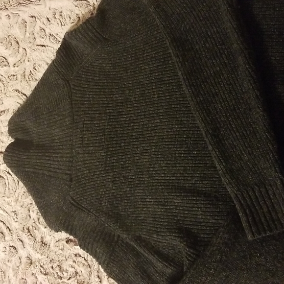 Dark Gray Knit Sweater - Picture 4 of 4